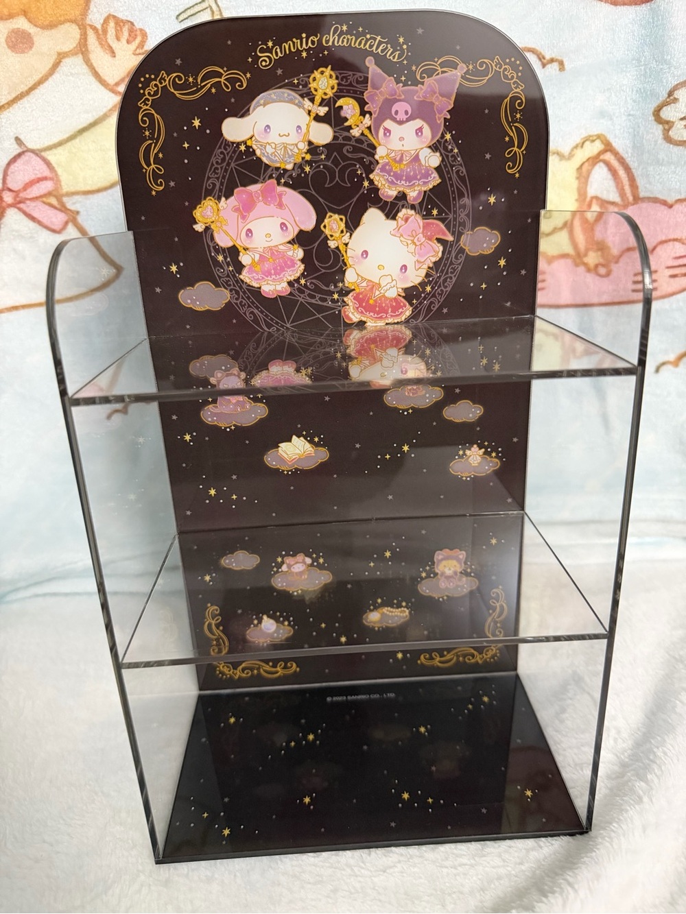 Sanrio Black desk or dresser organizer:)